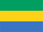 National flag of Gabon