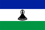 National flag of Lesotho