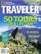 National Geographic Traveler magazine cover