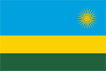 National flag of Rwanda