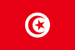 National flag of Tunisia